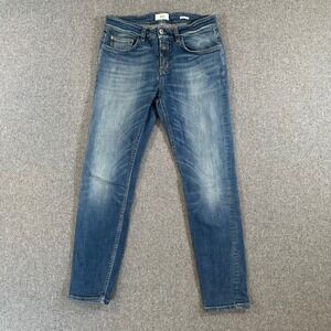 Closed Jeans Womens 29 Slim Fit Blue Italian Candiani Denim Made in Italy